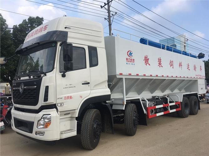 可上高速的拉饲料罐车畜禽20立方猪场罐装料车